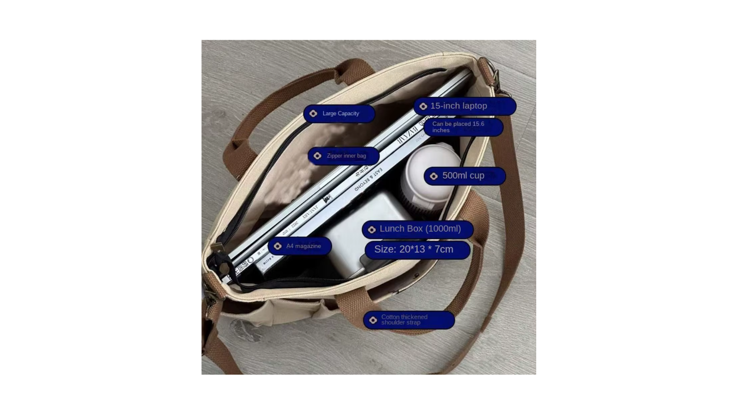 bolsa de ombro e de mão Horizon Urban - tenha uma grande capacidade sem perder o estilo