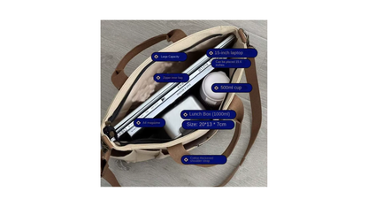 bolsa de ombro e de mão Horizon Urban - tenha uma grande capacidade sem perder o estilo