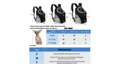 Mochila Canguru para Cachorros