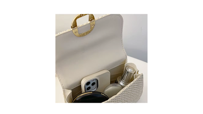 bolsa de ombro Real Gold - dê um brilho a mais nos seus looks