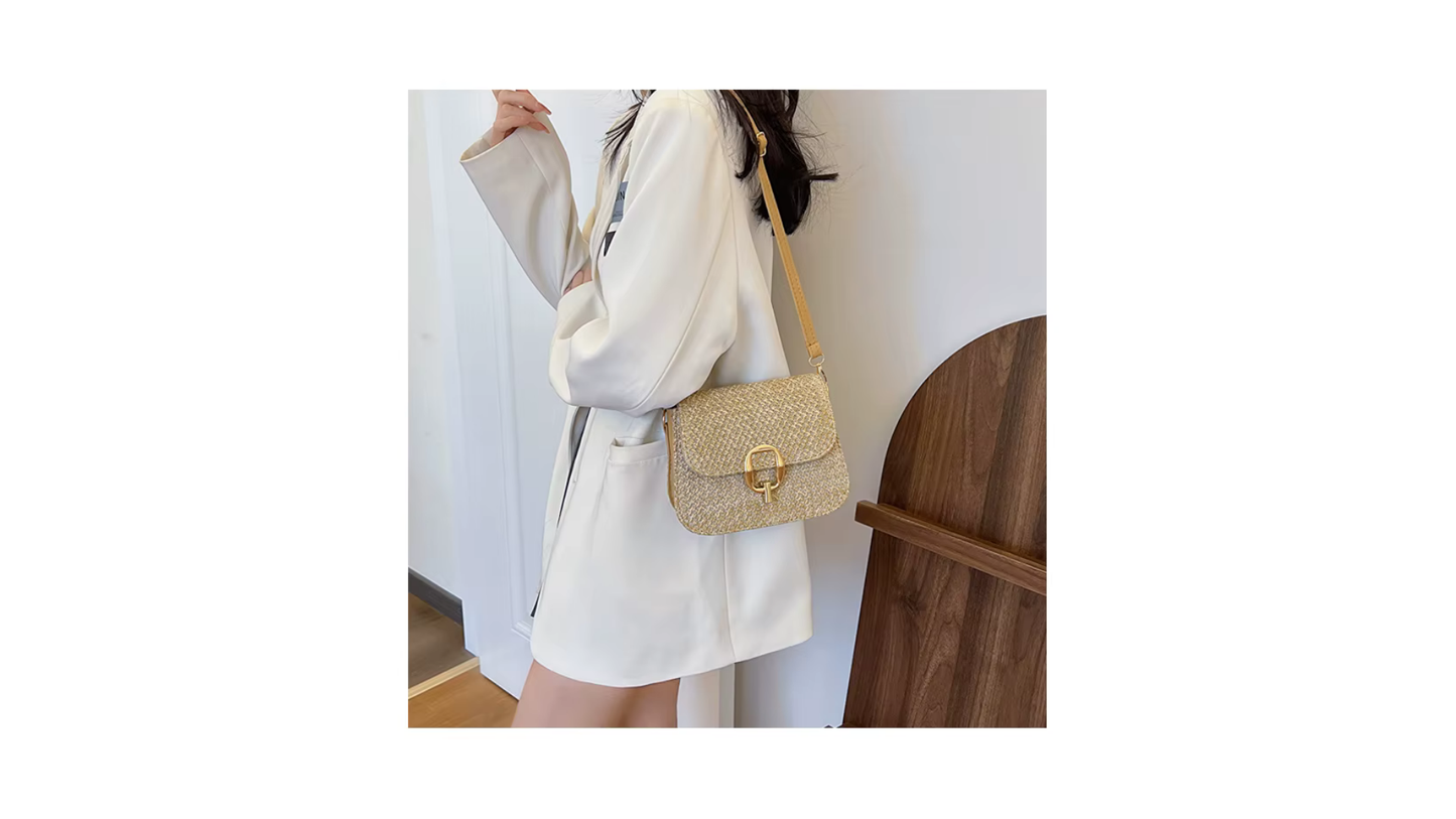 bolsa de ombro Real Gold - dê um brilho a mais nos seus looks